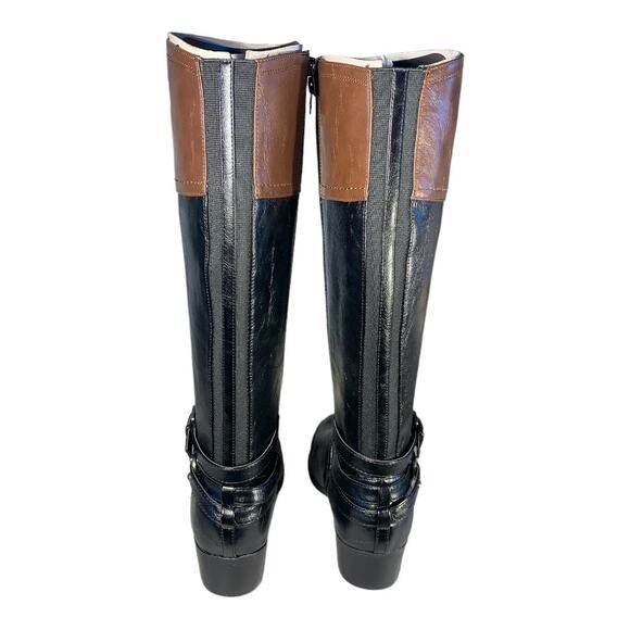 Unisa Women's Tereza Black and Brown Western Boots 10 - Picture 6 of 10